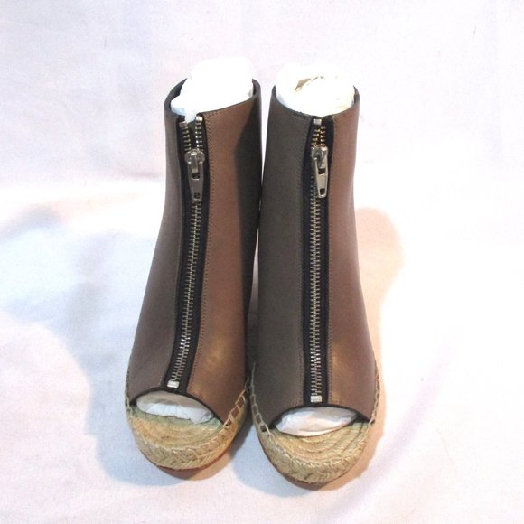 NEW CELINE WEDGE SATTLE BOOTIE SANDAL ESPADRILLE - Picture 3 of 8